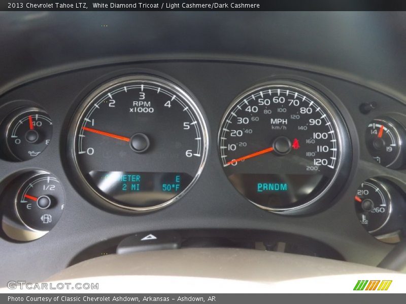  2013 Tahoe LTZ LTZ Gauges