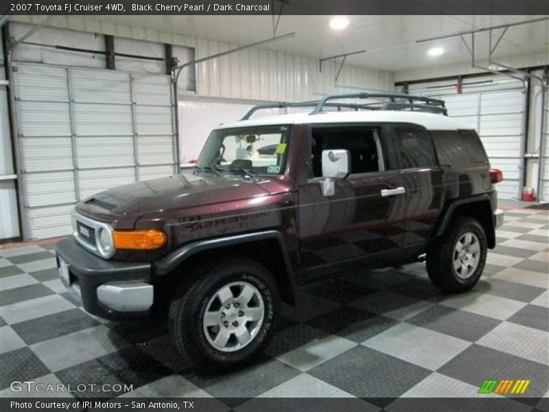 Black Cherry Pearl / Dark Charcoal 2007 Toyota FJ Cruiser 4WD