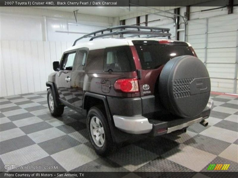 Black Cherry Pearl / Dark Charcoal 2007 Toyota FJ Cruiser 4WD