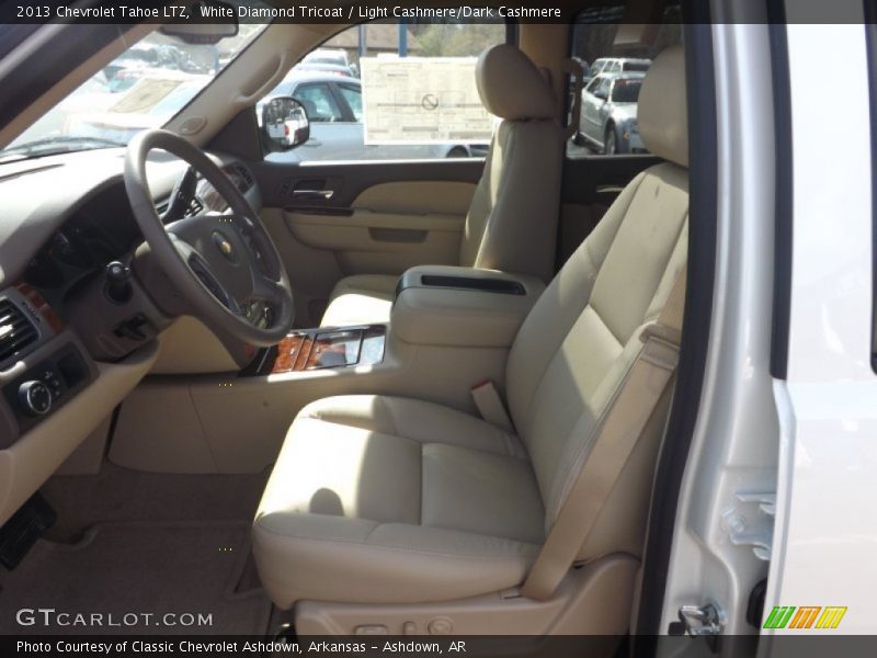 Front Seat of 2013 Tahoe LTZ