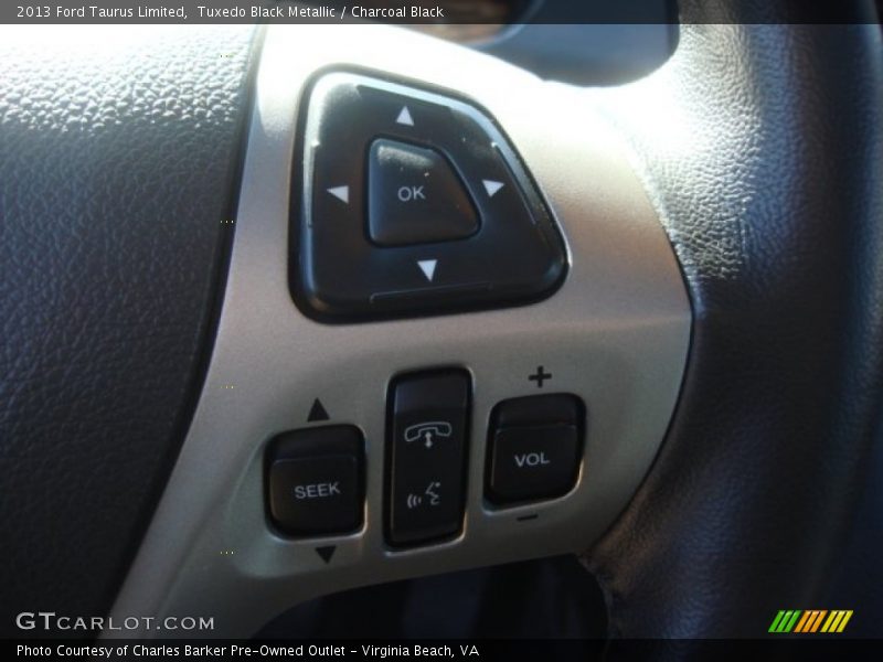 Tuxedo Black Metallic / Charcoal Black 2013 Ford Taurus Limited