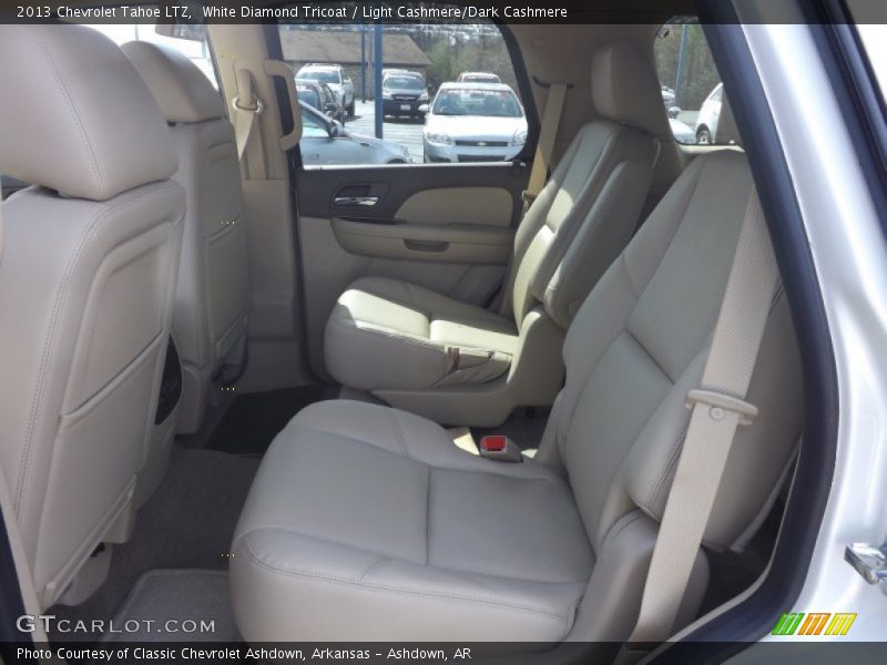 Rear Seat of 2013 Tahoe LTZ