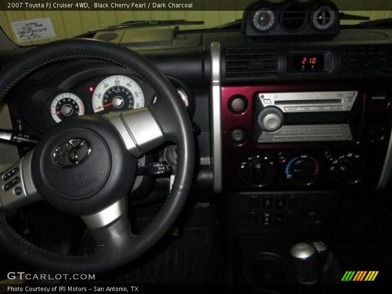 Black Cherry Pearl / Dark Charcoal 2007 Toyota FJ Cruiser 4WD