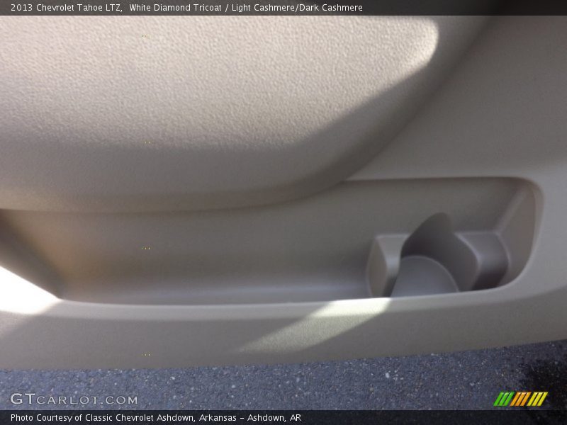 White Diamond Tricoat / Light Cashmere/Dark Cashmere 2013 Chevrolet Tahoe LTZ