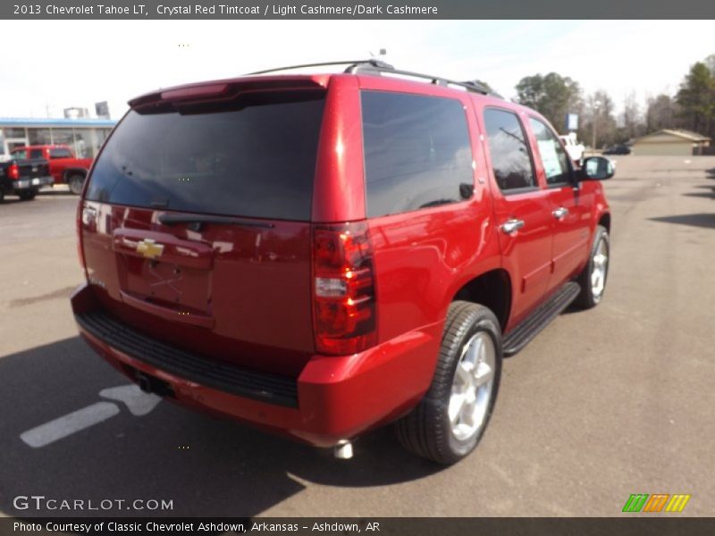 Crystal Red Tintcoat / Light Cashmere/Dark Cashmere 2013 Chevrolet Tahoe LT