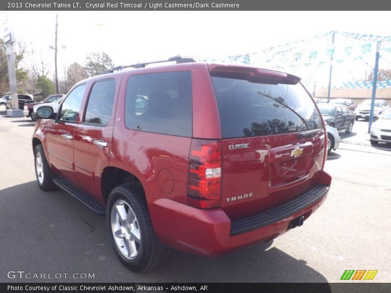 Crystal Red Tintcoat / Light Cashmere/Dark Cashmere 2013 Chevrolet Tahoe LT