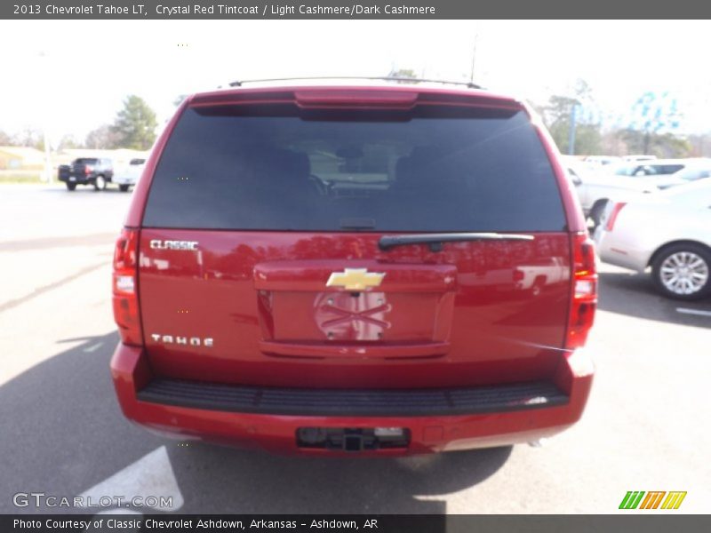 Crystal Red Tintcoat / Light Cashmere/Dark Cashmere 2013 Chevrolet Tahoe LT