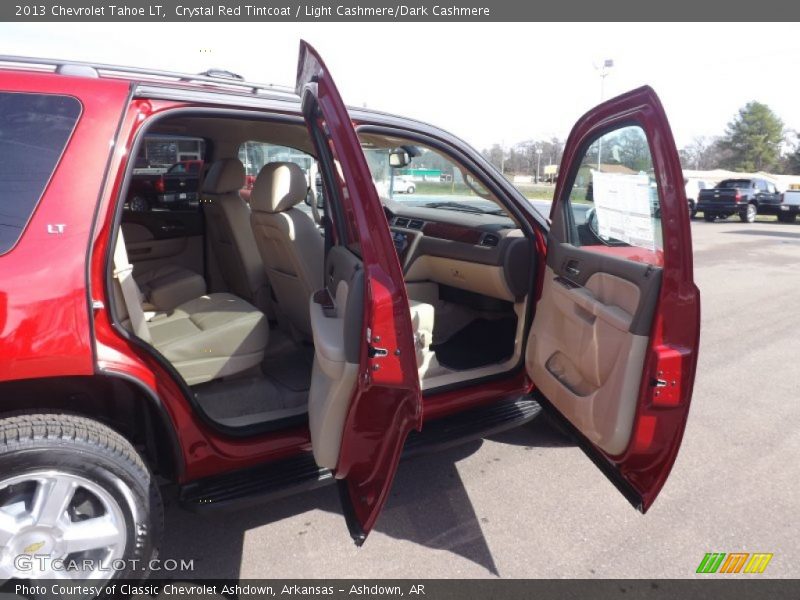 Crystal Red Tintcoat / Light Cashmere/Dark Cashmere 2013 Chevrolet Tahoe LT