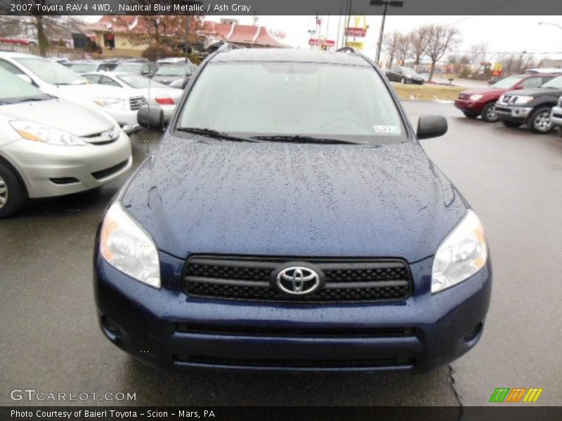 Nautical Blue Metallic / Ash Gray 2007 Toyota RAV4 4WD