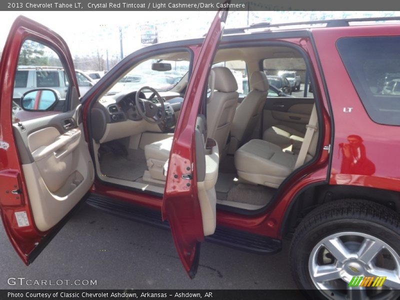 Crystal Red Tintcoat / Light Cashmere/Dark Cashmere 2013 Chevrolet Tahoe LT