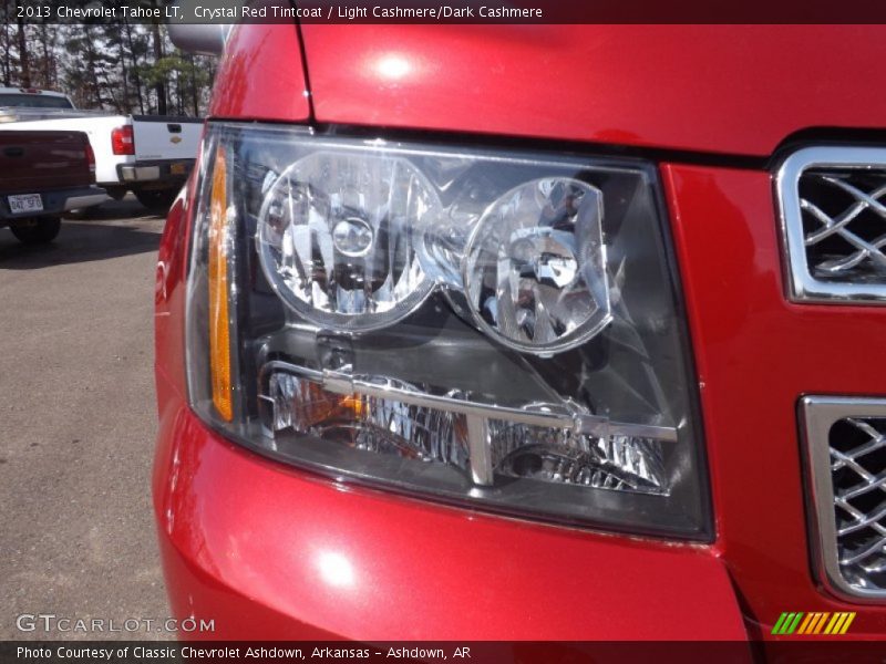 Crystal Red Tintcoat / Light Cashmere/Dark Cashmere 2013 Chevrolet Tahoe LT