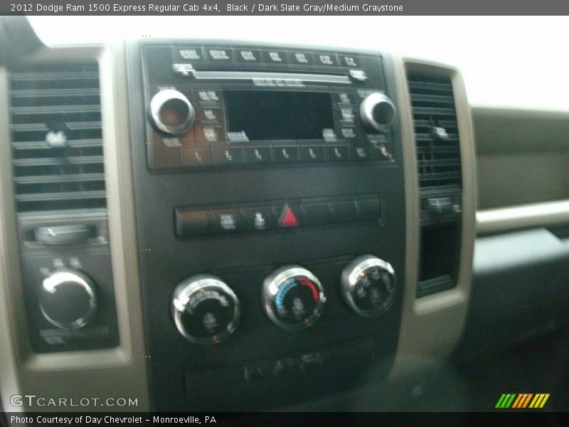 Black / Dark Slate Gray/Medium Graystone 2012 Dodge Ram 1500 Express Regular Cab 4x4