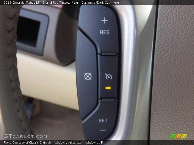 Crystal Red Tintcoat / Light Cashmere/Dark Cashmere 2013 Chevrolet Tahoe LT