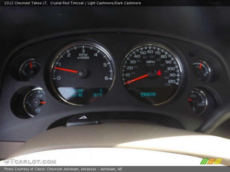 Crystal Red Tintcoat / Light Cashmere/Dark Cashmere 2013 Chevrolet Tahoe LT