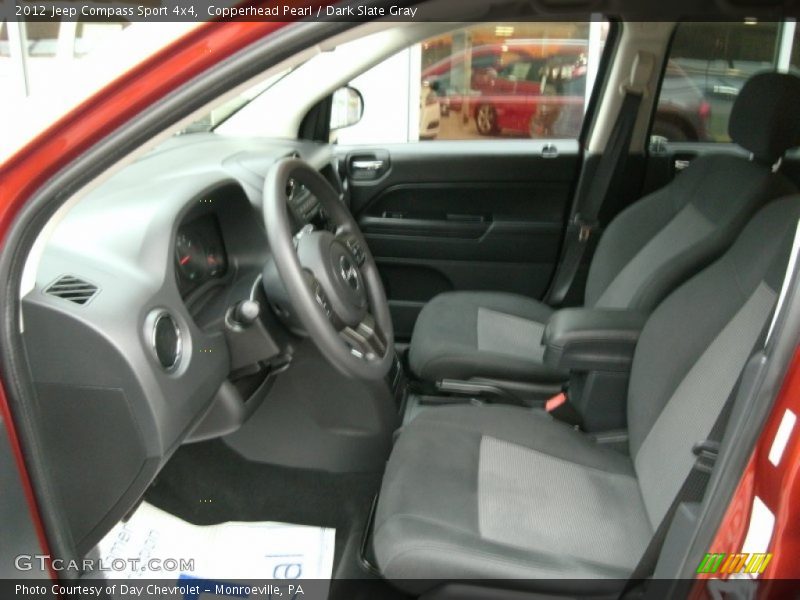 Copperhead Pearl / Dark Slate Gray 2012 Jeep Compass Sport 4x4