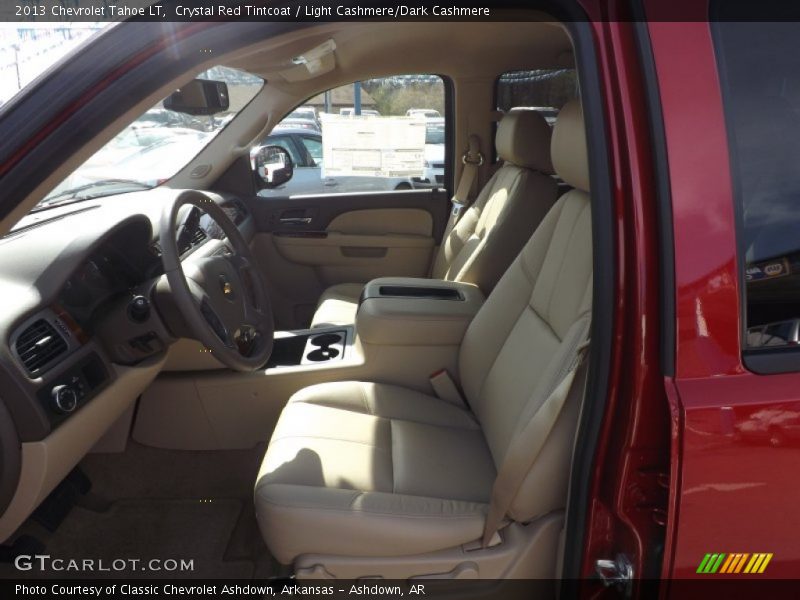 Crystal Red Tintcoat / Light Cashmere/Dark Cashmere 2013 Chevrolet Tahoe LT