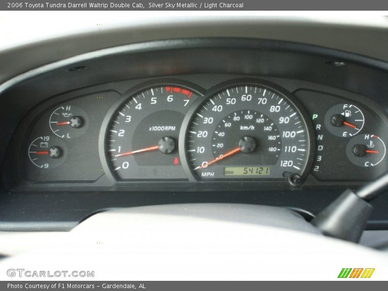  2006 Tundra Darrell Waltrip Double Cab Darrell Waltrip Double Cab Gauges