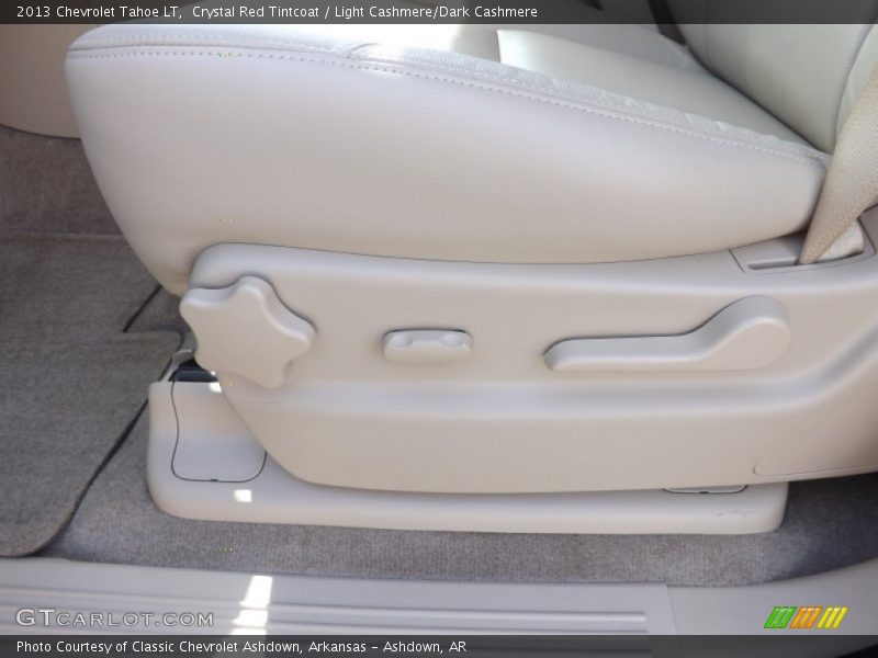 Crystal Red Tintcoat / Light Cashmere/Dark Cashmere 2013 Chevrolet Tahoe LT