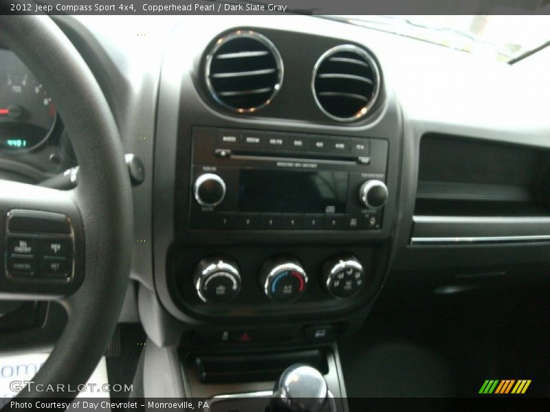 Copperhead Pearl / Dark Slate Gray 2012 Jeep Compass Sport 4x4