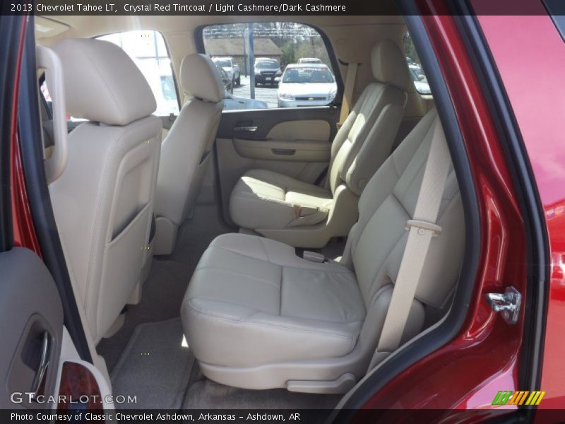 Crystal Red Tintcoat / Light Cashmere/Dark Cashmere 2013 Chevrolet Tahoe LT