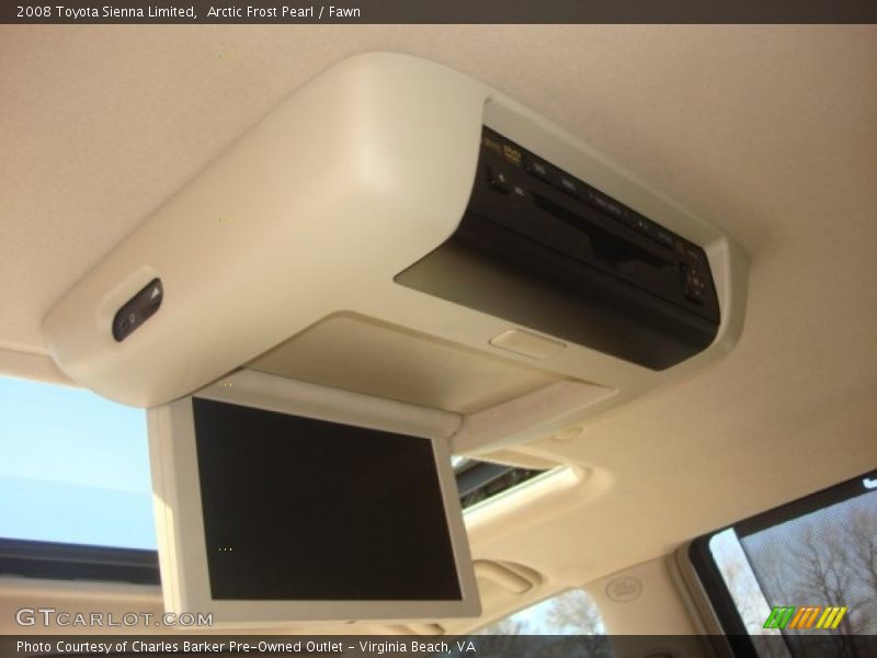 Entertainment System of 2008 Sienna Limited