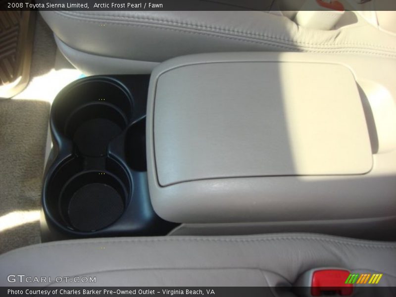 Arctic Frost Pearl / Fawn 2008 Toyota Sienna Limited
