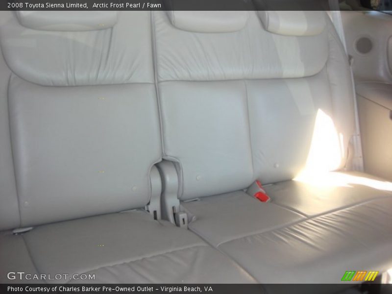 Arctic Frost Pearl / Fawn 2008 Toyota Sienna Limited