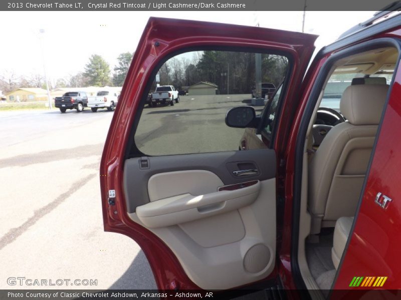 Crystal Red Tintcoat / Light Cashmere/Dark Cashmere 2013 Chevrolet Tahoe LT