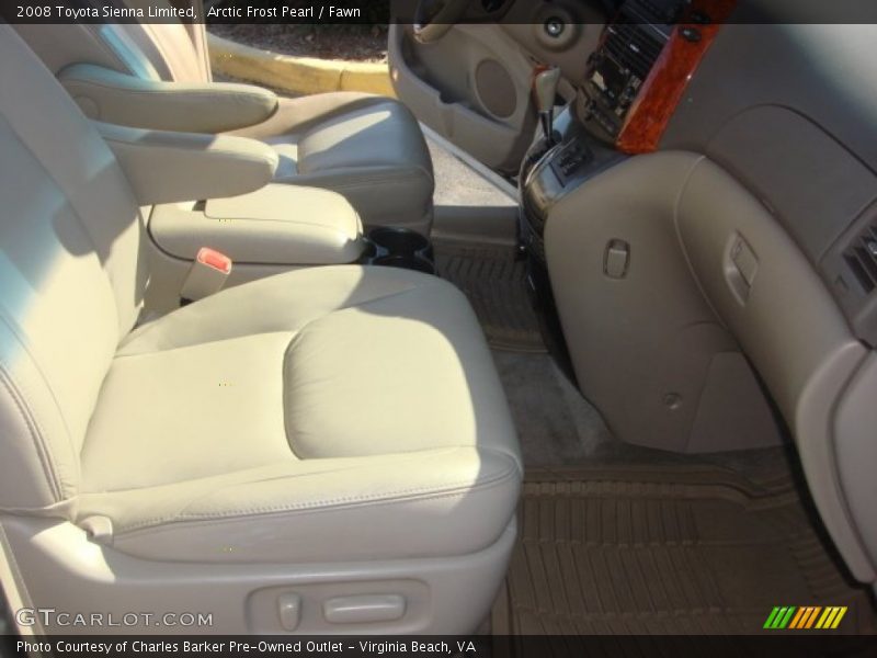 Arctic Frost Pearl / Fawn 2008 Toyota Sienna Limited