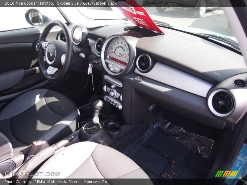Oxygen Blue / Grey/Carbon Black 2010 Mini Cooper Hardtop
