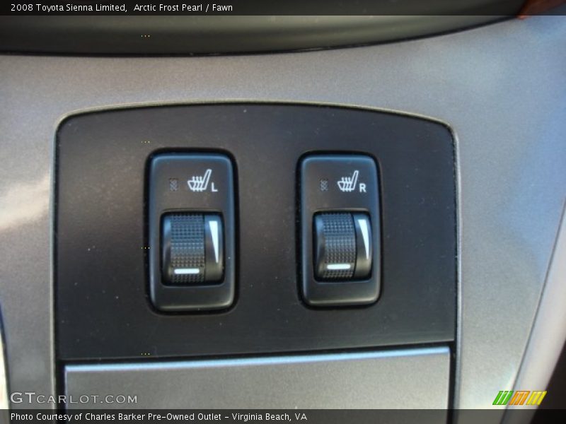 Arctic Frost Pearl / Fawn 2008 Toyota Sienna Limited