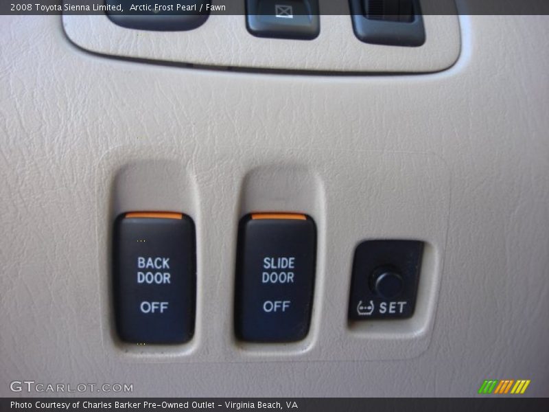 Arctic Frost Pearl / Fawn 2008 Toyota Sienna Limited