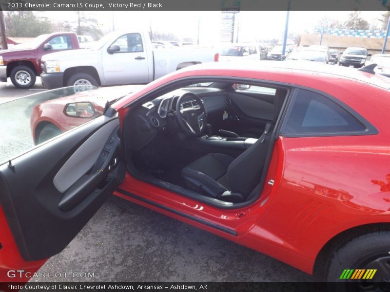Victory Red / Black 2013 Chevrolet Camaro LS Coupe