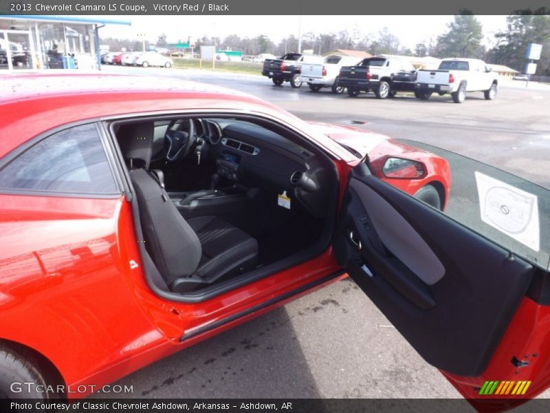 Victory Red / Black 2013 Chevrolet Camaro LS Coupe