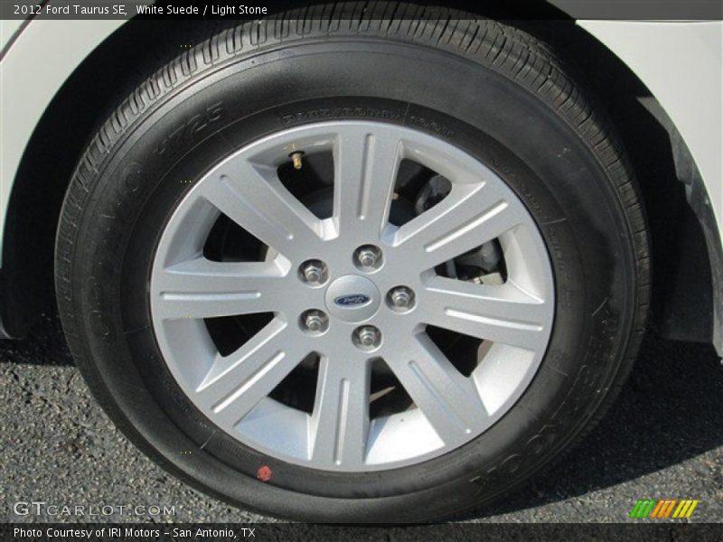 White Suede / Light Stone 2012 Ford Taurus SE