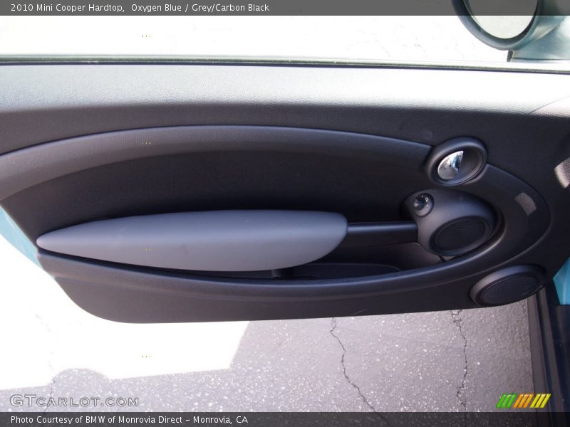 Oxygen Blue / Grey/Carbon Black 2010 Mini Cooper Hardtop