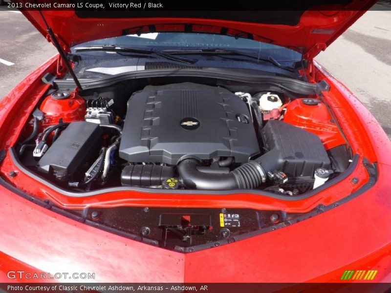 Victory Red / Black 2013 Chevrolet Camaro LS Coupe