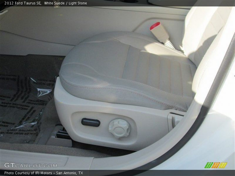 White Suede / Light Stone 2012 Ford Taurus SE
