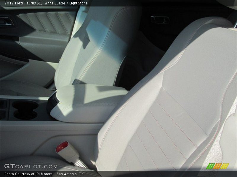 White Suede / Light Stone 2012 Ford Taurus SE