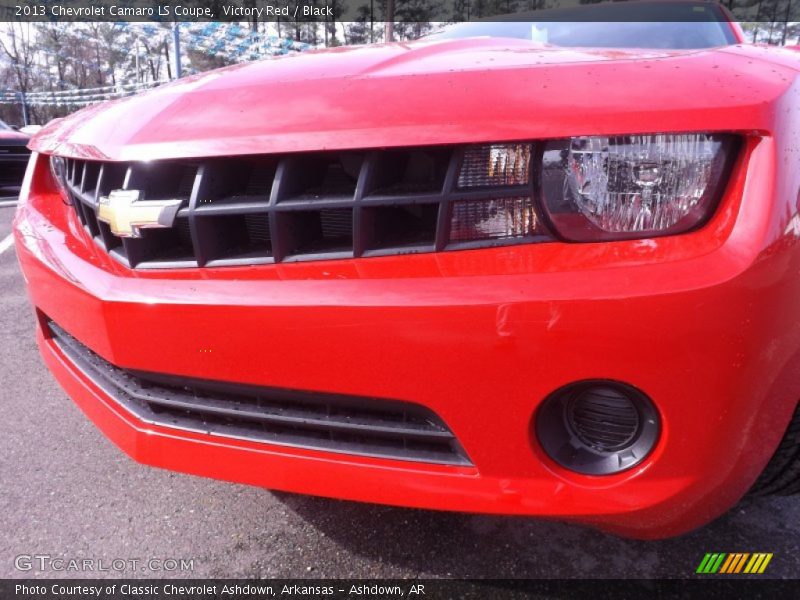 Victory Red / Black 2013 Chevrolet Camaro LS Coupe