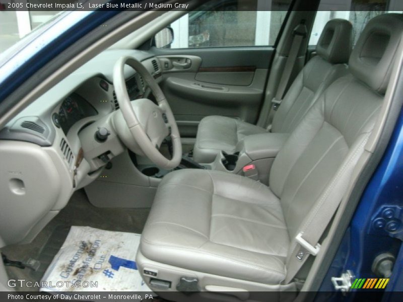 Front Seat of 2005 Impala LS