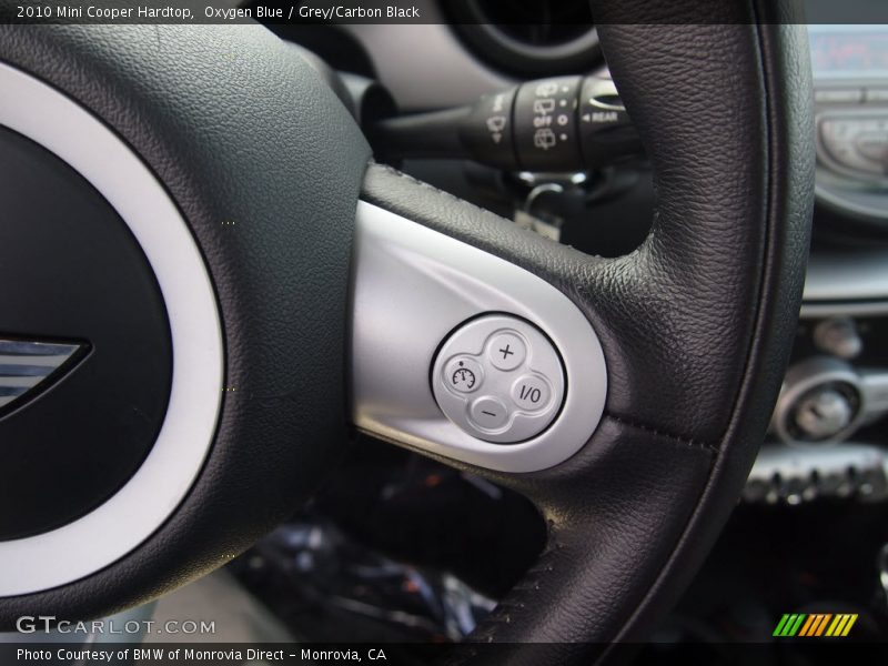 Oxygen Blue / Grey/Carbon Black 2010 Mini Cooper Hardtop
