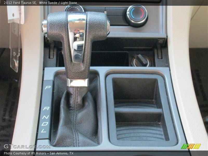 White Suede / Light Stone 2012 Ford Taurus SE