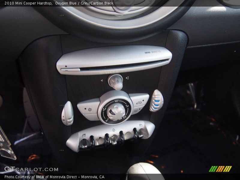 Oxygen Blue / Grey/Carbon Black 2010 Mini Cooper Hardtop