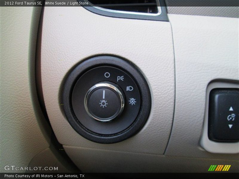 White Suede / Light Stone 2012 Ford Taurus SE
