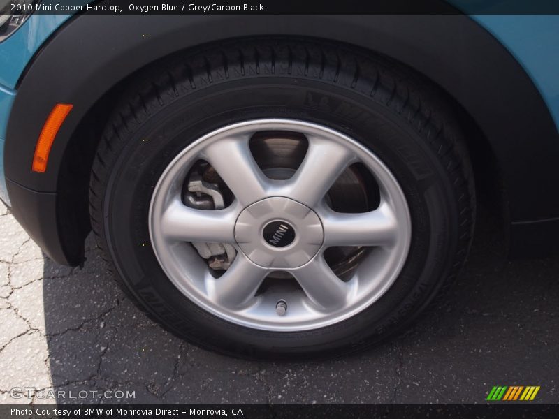 Oxygen Blue / Grey/Carbon Black 2010 Mini Cooper Hardtop