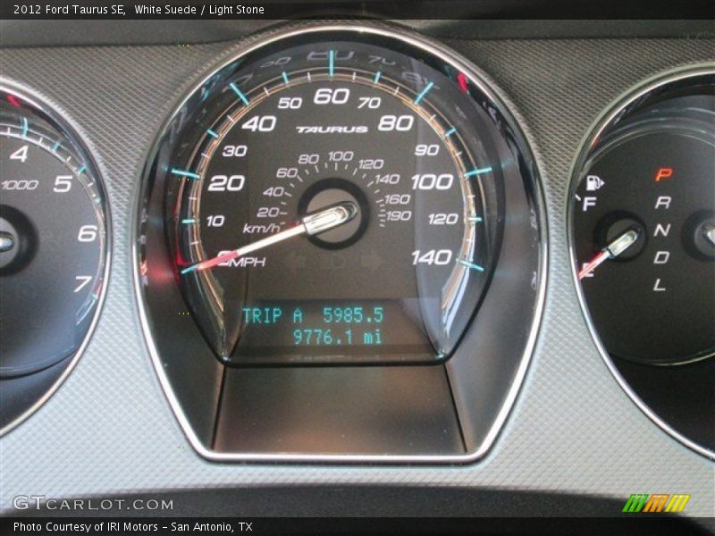 White Suede / Light Stone 2012 Ford Taurus SE