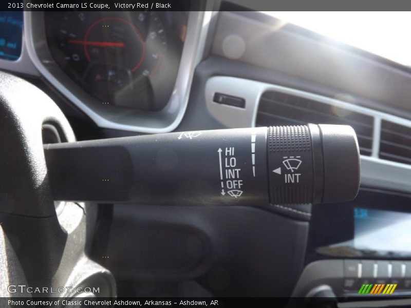 Victory Red / Black 2013 Chevrolet Camaro LS Coupe