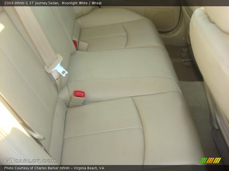 Moonlight White / Wheat 2009 Infiniti G 37 Journey Sedan
