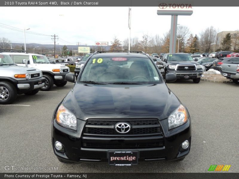 Black / Dark Charcoal 2010 Toyota RAV4 Sport 4WD